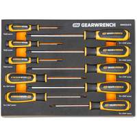 Jeu de tournevis bimat&eacute;riau Torx dans un plateau de rangement en mousse, 10 mcx Distribution Industrielle GC