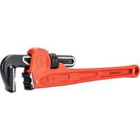 K9 Jaw Pipe Wrench, 2-7/8" Jaw Capacity, 18" Long, Powder Coated Finish, Ergonomic Handle Distribution Industrielle GC
