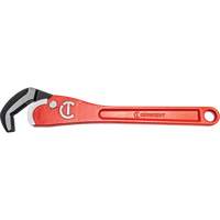 Self-Adjusting Steel Pipe Wrench, 2-1/2" Jaw Capacity, 16" Long, Powder Coated Finish, Non-Ergonomic Handle Distribution Industrielle GC