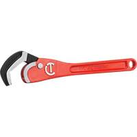 Self-Adjusting Steel Pipe Wrench, 2-1/2" Jaw Capacity, 16" Long, Powder Coated Finish, Non-Ergonomic Handle Distribution Industrielle GC