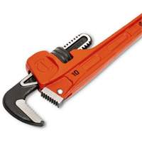 SLIM JAW Pipe Wrench, 1-9/10" Jaw Capacity, 10" Long, Powder Coated Finish, Non-Ergonomic Handle Distribution Industrielle GC