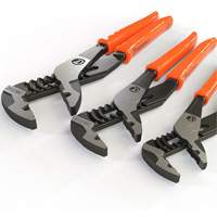 Z2 K9 Straight Jaw Dipped Handle Tongue & Groove Plier Set, 3 Pieces Distribution Industrielle GC