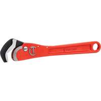 Self-Adjusting Pipe Wrench, 1-1/2" Jaw Capacity, 12" Long, Powder Coated Finish, Non-Ergonomic Handle Distribution Industrielle GC