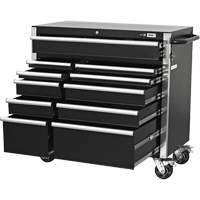 HDCC-4115 HD Series Toolbox Combo, 21-1/2" D x 44-1/5" W x 63-3/10" H, Black Distribution Industrielle GC