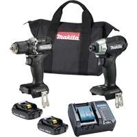 Ensemble 2 outils sous compact &agrave; moteur sans balai LXT, Lithium-ion, 18 V Distribution Industrielle GC