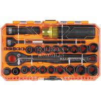 Jeu de douilles &agrave; chocs ouvertes essentielles KNECT, 28 Mcx, Chocs, Prise de 3/8" Distribution Industrielle GC