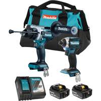 Ensemble 2 outils &agrave; moteur sans balai LXT, Lithium-ion, 18 V Distribution Industrielle GC