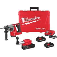 FUEL SDS Plus Rotary Hammer with Dust Extractor Kit, 18 V, 5/8", 1400 RPM Distribution Industrielle GC