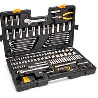 Jeu doutils de qualit&eacute; professionnelle &agrave; 72 dents, 6 pans et &agrave; prise 3/8" et 1/4" Distribution Industrielle GC