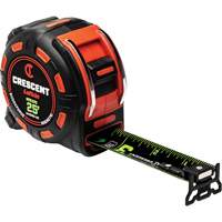 Ruban &agrave; mesurer magn&eacute;tique Shockforce NITE EYE, 1-1/4" x 25', Marques de goujon SAE Distribution Industrielle GC