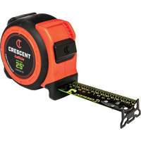  Ruban &agrave; mesurer CONTROLTOUCH NITE EYE, 1-3/16" x 25', Marques de goujon SAE Distribution Industrielle GC