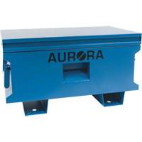 Jobsite Tool Box, 33" x 20-3/10" x 18-3/10", Steel, Blue Distribution Industrielle GC