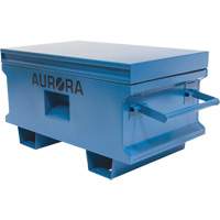 Jobsite Tool Box, 33" x 20-3/10" x 18-3/10", Steel, Blue Distribution Industrielle GC