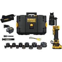 Ensemble d'outil de poinçonnage hydraulique avec poinçons & fili&egrave;res de 1/2" &agrave; 2" Distribution Industrielle GC