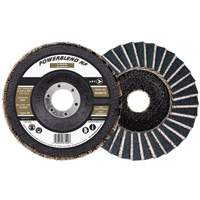 POWERBLEND NF Flap Disc, 4-1/2" x 7/8", Type 29, Z60 Grit, Zirconia Alumina Distribution Industrielle GC