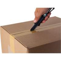 Couteau professionnel de 18 mm avec verrouillage &agrave; cliquet, Acier inoxydable, Robuste, Prise en Plastique Distribution Industrielle GC
