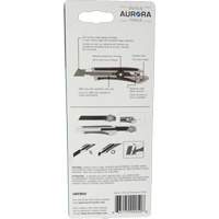 Couteau professionnel de 18 mm, Acier inoxydable, Robuste, Prise en Caoutchouc Distribution Industrielle GC