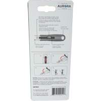 Couteau de s&eacute;curit&eacute; r&eacute;tractable standard, Acier inoxydable, Prise en Caoutchouc Distribution Industrielle GC