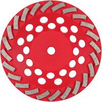 Meule boisseau diamant&eacute;e &agrave; 24 segments Turbo DIAMOND MAX Distribution Industrielle GC