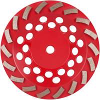 Meule boisseau diamant&eacute;e &agrave; 18 segments Turbo DIAMOND MAX Distribution Industrielle GC