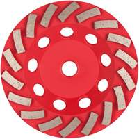 Meule boisseau diamant&eacute;e &agrave; 18 segments Turbo DIAMOND MAX Distribution Industrielle GC