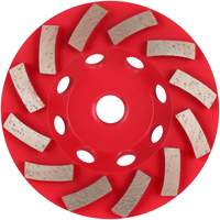Meule boisseau diamant&eacute;e &agrave; 12 segments Turbo DIAMOND MAX Distribution Industrielle GC