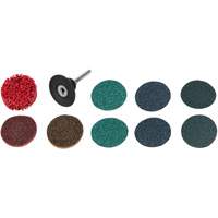 10-Piece 2" Quick Change Disc Kit Distribution Industrielle GC