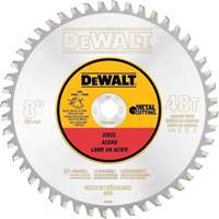 Ferrous Circular Saw Blade, 8", 40 Teeth, Metal Use Distribution Industrielle GC