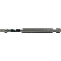 Impactech&reg; Power Bit, Square, #3 Tip, 1/4" Drive Size, 6" Length Distribution Industrielle GC
