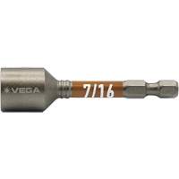 Impactech&reg; Nut Driver, 7/16" Tip, 1/4" Drive, 2-9/16" L, Magnetic Distribution Industrielle GC