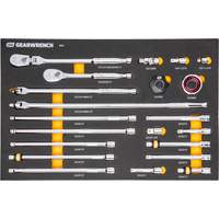 3/8" 90-Tooth Ratchet & Drive Tool Set with Foam Storage Tray Distribution Industrielle GC