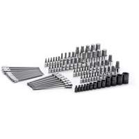 Jeu de forets SAE/m&eacute;triques, Torx externe/Hexagonale/Sph&egrave;re hexagonale/Torx/Torx inviolable, Prise 1/4"/3/8"/1/2", 84 mr Distribution Industrielle GC