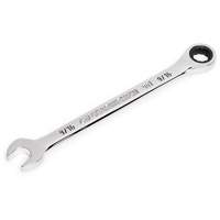 90-Tooth 12 Point Ratcheting Combination Wrench, 12 Point, 9/16", Chrome Finish Distribution Industrielle GC