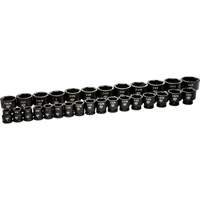 Jeu de douilles SAE &agrave; 6 pans, 29 Mcx, Chocs, Prise de 3/4" Distribution Industrielle GC