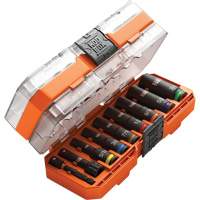 Jeu de douilles KNECT, 9 Mcx, Chocs, Prise de 3/8", Profond Distribution Industrielle GC