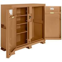 Armoire de chantier mod&egrave;le 111 avec cadenas, Acier, 47,5 pi³, Havane Distribution Industrielle GC