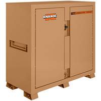 Armoire de chantier mod&egrave;le 112 avec cadenas, Acier, 54,9 pi³, Havane Distribution Industrielle GC