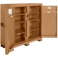 Armoire de chantier mod&egrave;le 109 avec cadenas, Acier, 47,5 pi³, Havane Distribution Industrielle GC