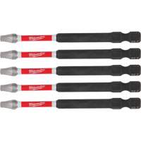 SHOCKWAVE Impact Recess Power Bits, Square, 2 Tip, 3-1/2" Length Distribution Industrielle GC