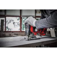 Scie sauteuse professionnelle sans fil &agrave; vitesse variable (outil seulement), 18 V, Lithium-ion, 0-3500 coups/min, 1-1/32" Longueur de la course Distribution Industrielle GC