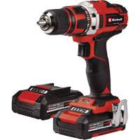 Ensemble perceuse sans fil, Lithium-ion, 18 V, Mandrin 1/2", Couple 354 lb-po Distribution Industrielle GC