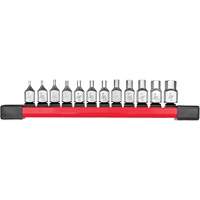 Jeu de douilles longues &agrave; embouts SAE, Hexagonale, Prise 1/4", 12 mr Distribution Industrielle GC