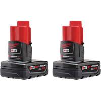 M12 REDLITHIUM XC4.0 Batteries, Lithium-Ion, 12 V, 4 Ah Distribution Industrielle GC