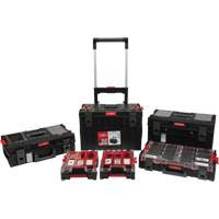 Ensemble de d&eacute;part roulant de coffres &agrave; outils Arx de 5 morceaux, 25-1/5" x 19" x 54-3/5", Noir Distribution Industrielle GC