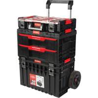 Ensemble de d&eacute;part roulant de coffres &agrave; outils Arx de 3 morceaux, 25-1/5" x 19" x 42-2/5", Noir Distribution Industrielle GC