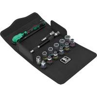 Jeu de cl&eacute; &agrave; cliquet SA 13 Zyklop Comfort avec levier dinversion, 15 Mcx, Prise de 1/4" Distribution Industrielle GC
