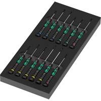 Foam Insert Kraftform Micro Screwdriver Set 2, 13 Pcs. Distribution Industrielle GC
