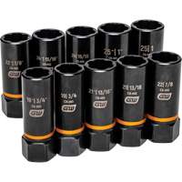 Jeu de douilles d'extraction Bolt Biter, 10 Mcx, Chocs, Prise de 1/2", Profond Distribution Industrielle GC
