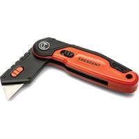 Couteau utilitaire pliant, 1" lame, lame en Acier, poign&eacute;e en Aluminium Distribution Industrielle GC