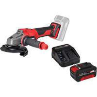Meuleuse dangle professionnelle sans fil avec batterie 4 Ah PXC et ensemble chargeur de d&eacute;part, Roue de 5", 18 V Distribution Industrielle GC